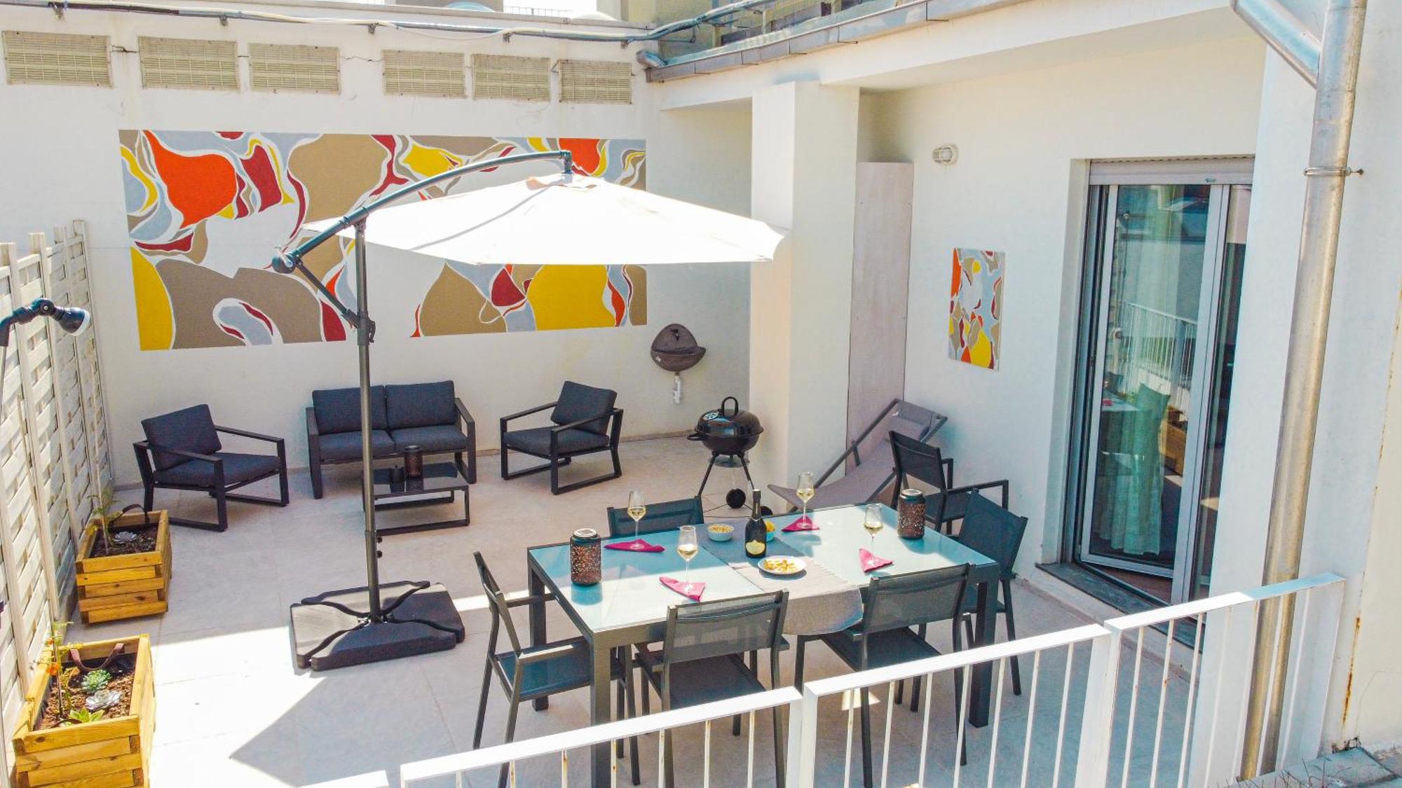 דירות ג'נובה Attico Luxury Con Parcheggio E Terrazza Vista Mozzafiato חדר תמונה